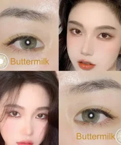 Buttermilk contact lenses yearly using