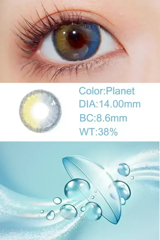 planet contact lenses detail picture
