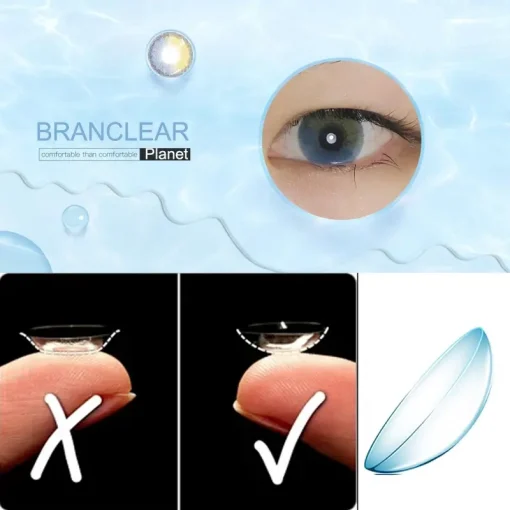 planet contact lenses wearing detail