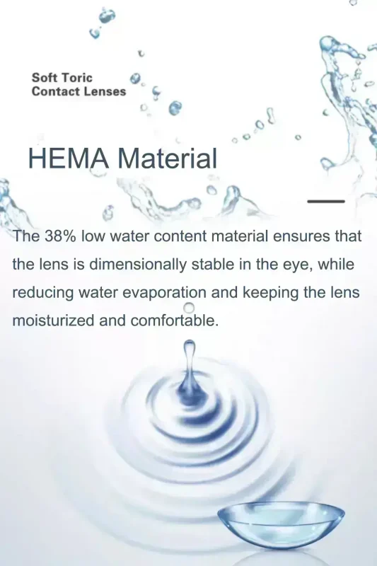 silver color contact lenses HEMA