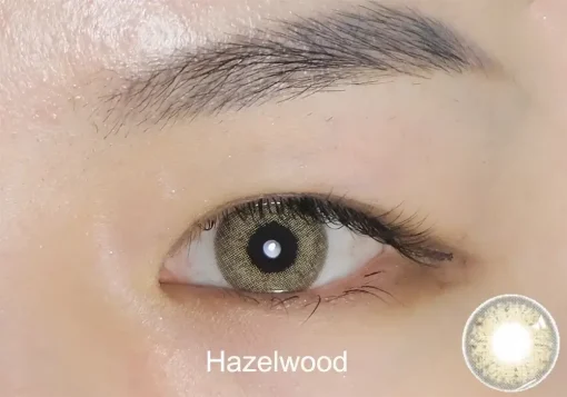 Hazelwood contact lenses color show