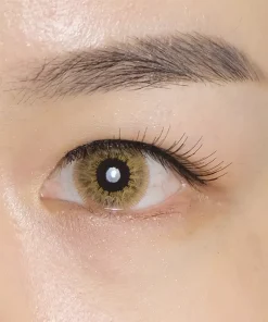 caramel brown contact lenses