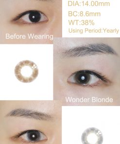 color contact lenses Feather series