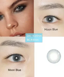 moon contact lenses Wearing effect