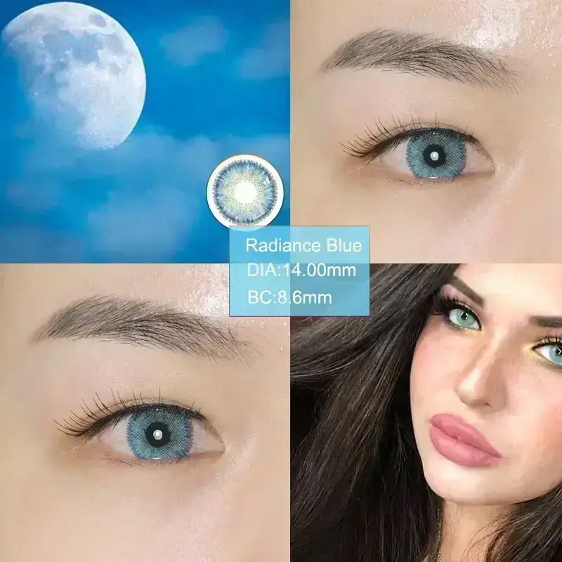 radiance contact lenses Wearing effect