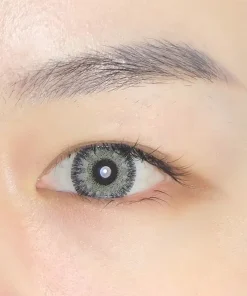 sugar gray contact lenses close view