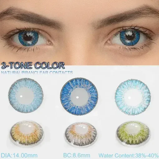 Most popular Branclear color contact lenses