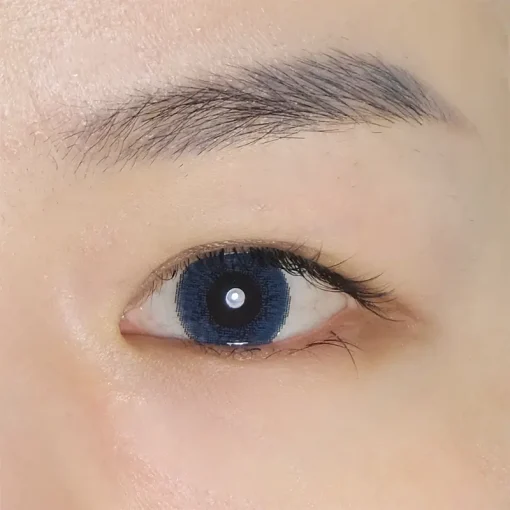 brilliant blue colored contacts