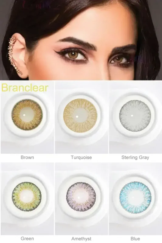 Branclear 3 Tone Colored Soft Contact Lenses collection