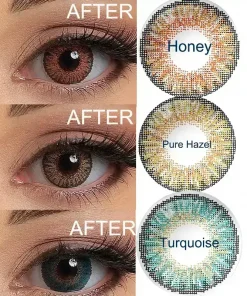 Branclear Blends contact lenses wearing effect