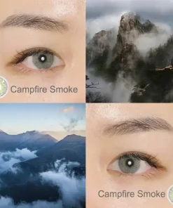 Campfire Smoke contact lenses Real shot