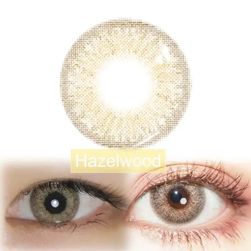 Hazelwood contact lenses Real shot