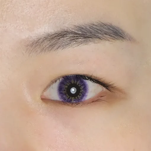 Yolonda violet contact lenses