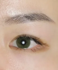 olive green colored contact lenses