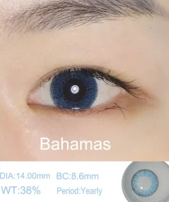 Bahamas contact lenses show detail