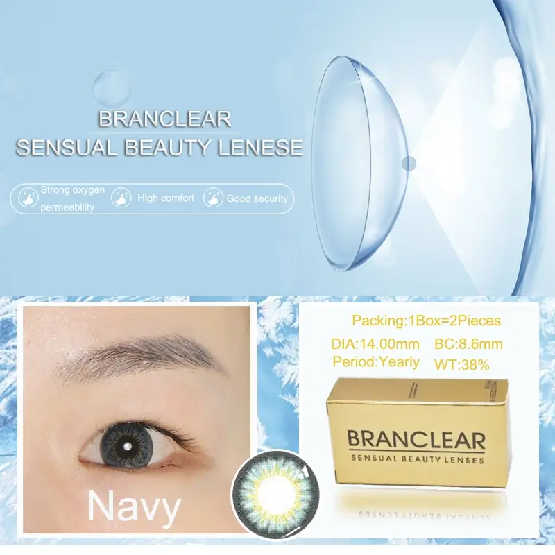 Branclear Blends contact lenses Gold Packaging specifications