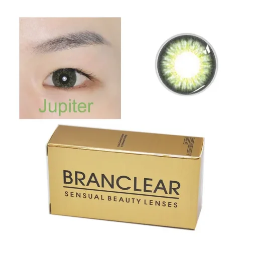 Jupiter green contact lenses Packaging specifications