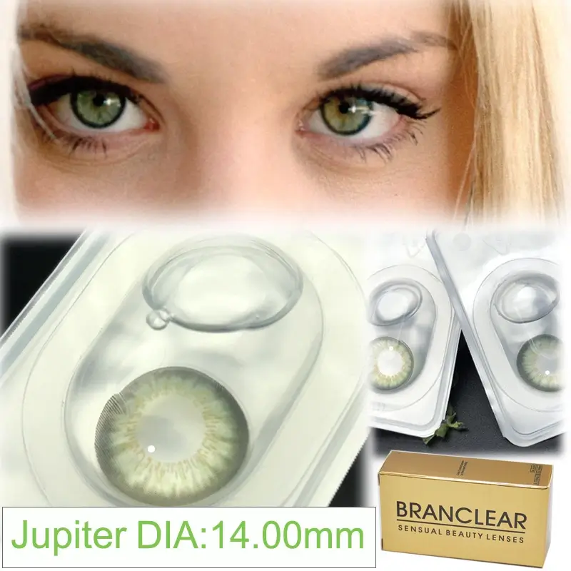 Jupiter green contact lenses use yearly