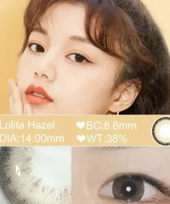 Lolita Hazel colored contacts show detail