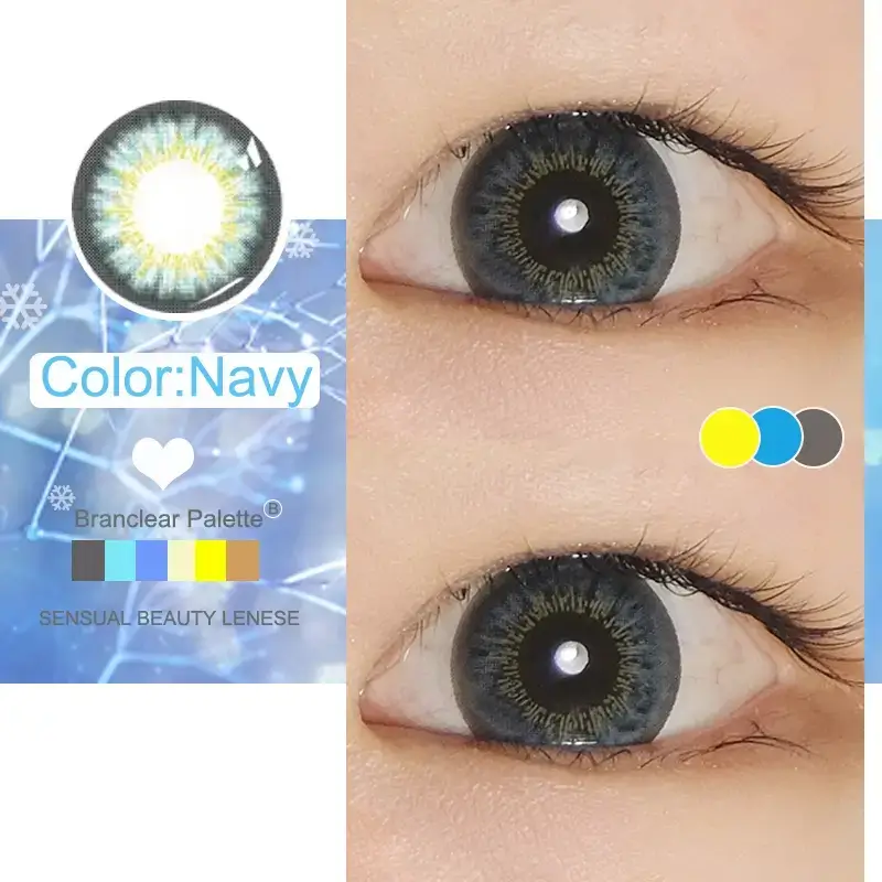 Navy blue contact lenses specifications