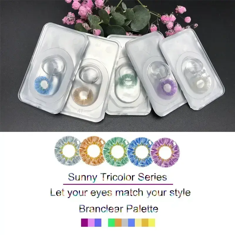 Icewalker contact lenses Sunny series palette