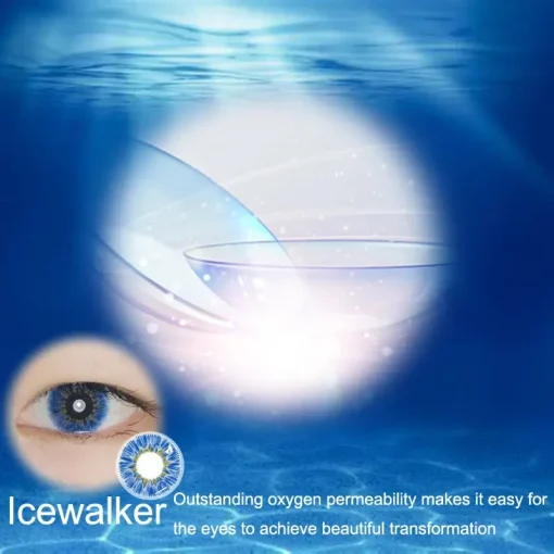 Icewalker contact lenses use yearly