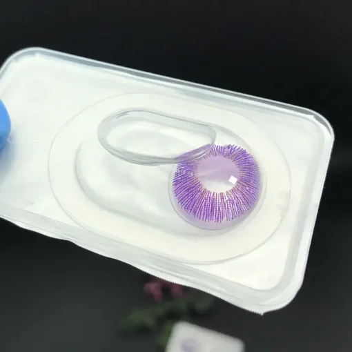 Yolonda violet contact lenses show picture