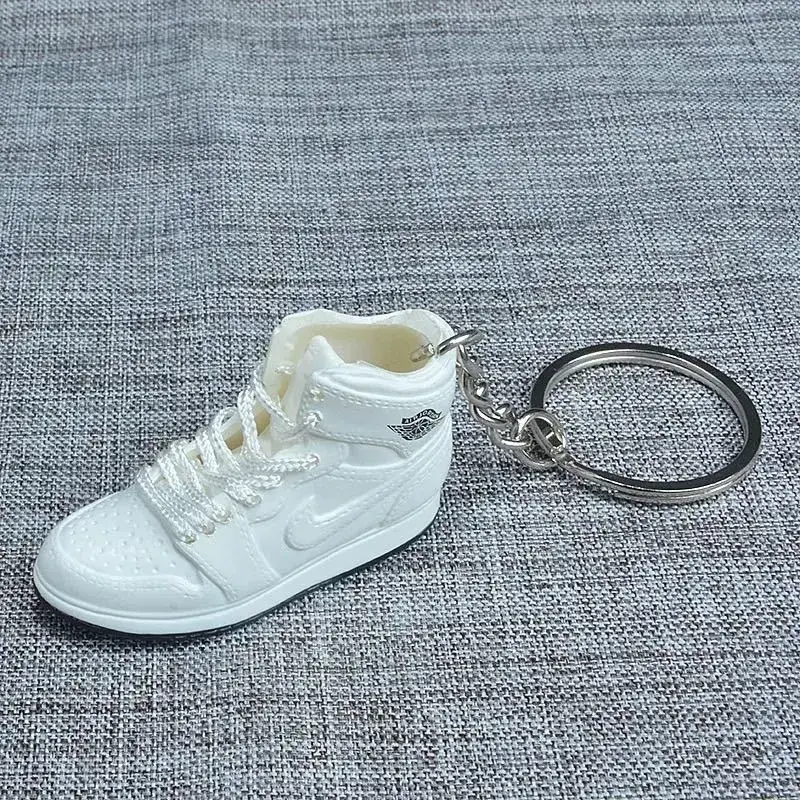 High Quality AJ1 Keychain 3D Mini Jordan Shoe Mini Sneaker Keyring at ...