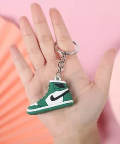 Sneaker keychain green