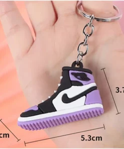 Sneaker keychain size