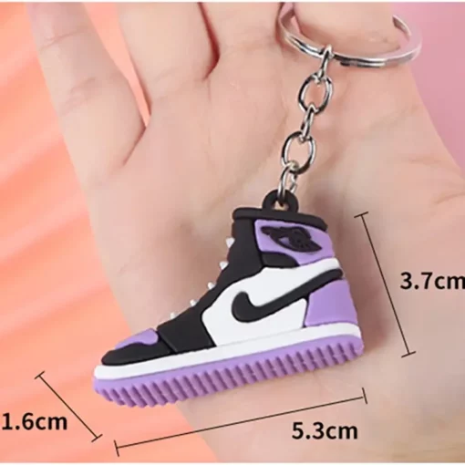 Sneaker keychain size